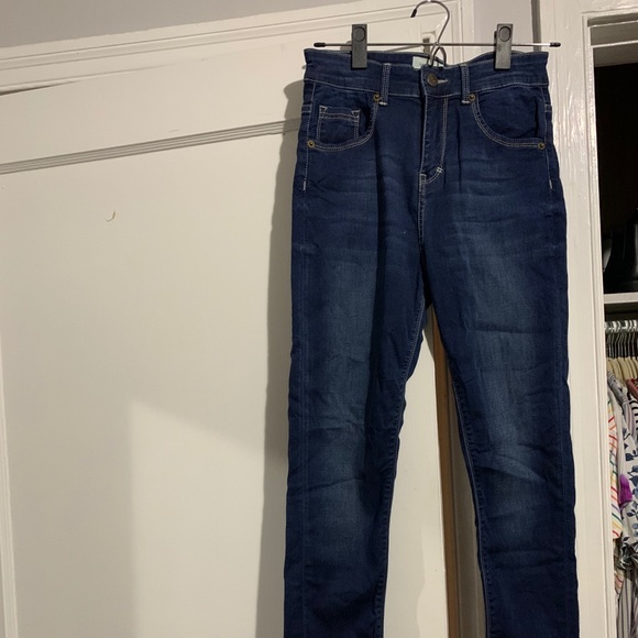 Nicole Miller Atelier High Rise Dark Wash Jeans - Picture 4 of 6